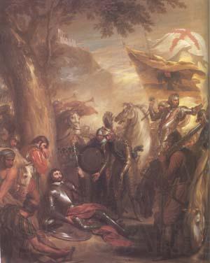 Benjamin West The Death of Chevalier Bayard (mk25) Spain oil painting art